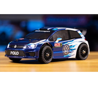 HYPER GO VOLKSWAGEN POLO R WRC 1/14 4WD BRUSHLESS CON GIROSCOPIO RTR