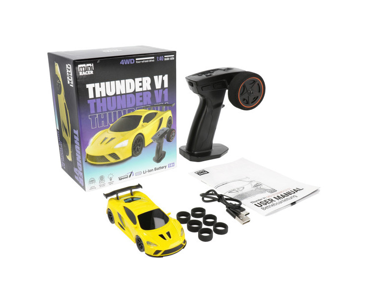 THUNDER V1 MINI RACER RC 1/40 RTR