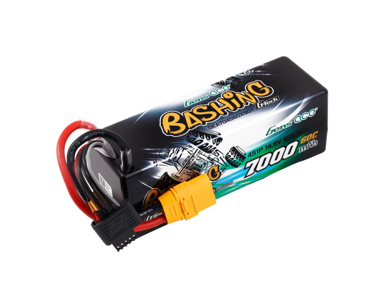 BATTERIA LIPO GENS ACE 4S 14,8V 7000MHA 60C HARDCASE G-TECH