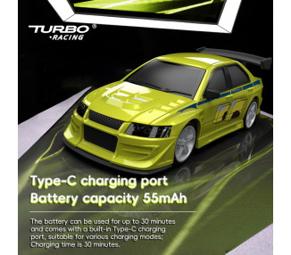 MICRO AUTO SPORT C76 LIMITED EDITION RC 1/76 RTR 2,4GHZ