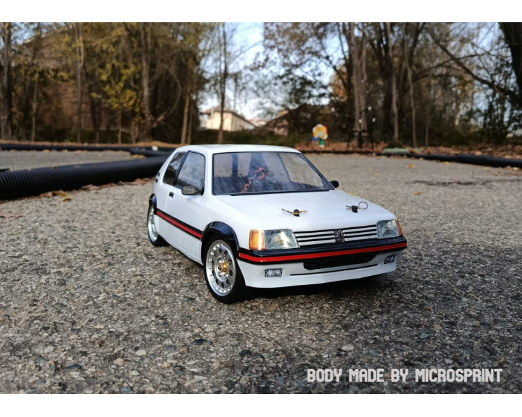 CARROZZERIA 3DMSK PEUGEOT 205 GTI / RALLYE 1/10