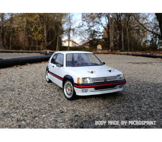 CARROZZERIA 3DMSK PEUGEOT 205 GTI / RALLYE RACING SPEC 1/10