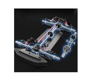 HYPER GO VOLKSWAGEN POLO R WRC 1/7 4WD BRUSHLESS RTR