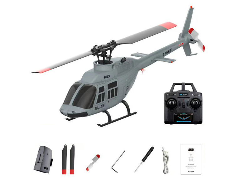 RC ERA ELICOTTERO RC BELL 206 2,4GH 4CH RTF 1/42