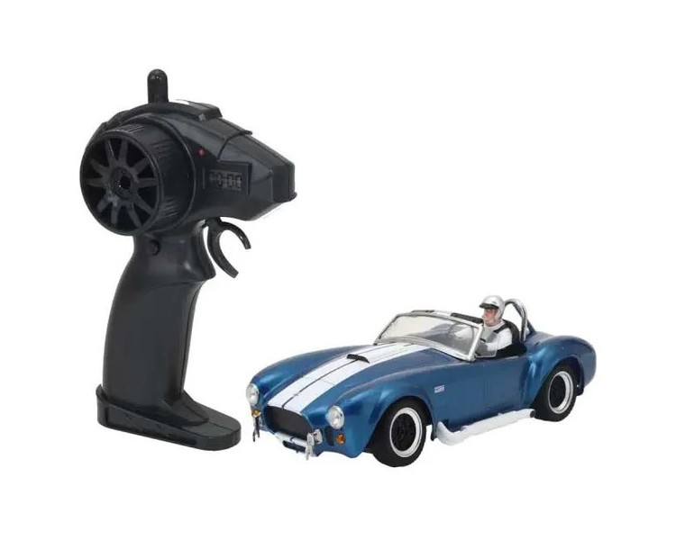 MINI Z KYOSHO FIRST SHELBY COBRA 427 1960 BLU RTR
