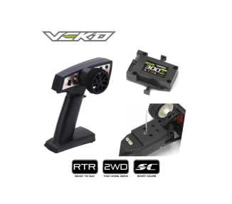 VEKO MINI SC 1:24 SHORT COURSE RTR CON GYRO (BLU O ROSSO)