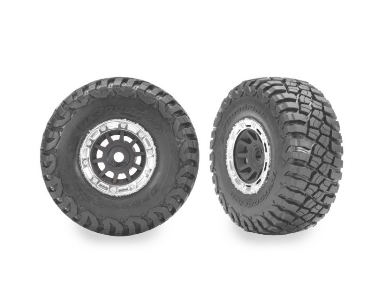 GOMME BFG MUD TERRAIN INCOLLATE SU CERCHIO MINI SLASH 4X4