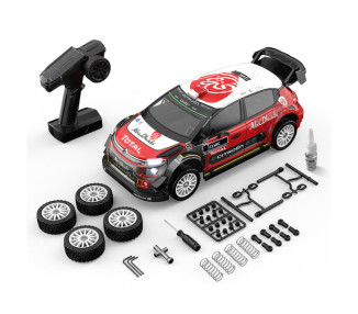 HYPER GO CITROEN C3 WRC 1/10 4WD BRUSHLESS RTR