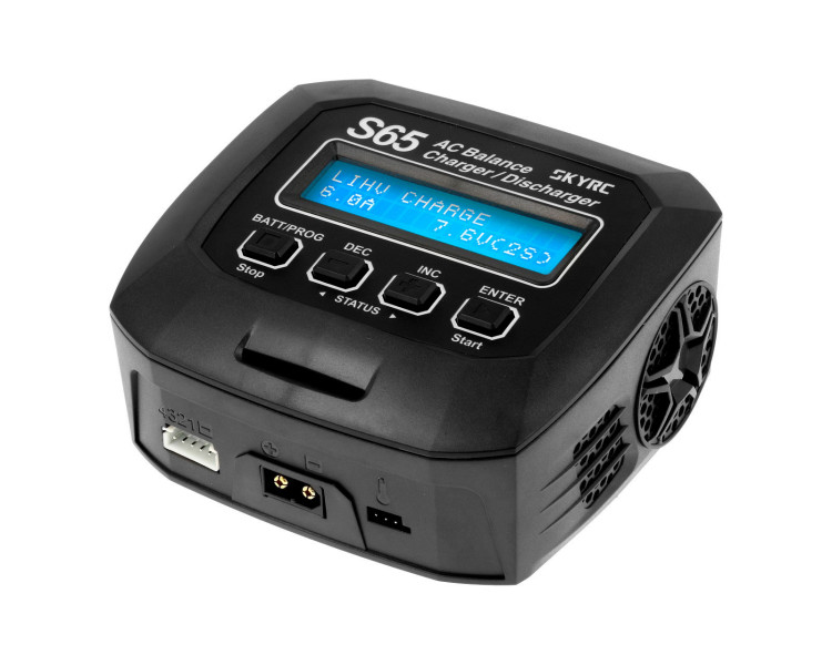 CARICABATTERIE S65 AC LIPO 2/4S 6A 65W