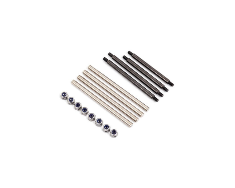 SLASH/RUSTLER SET PERNI SOSPENSIONE IN ACCIAIO HEAVY DUTY