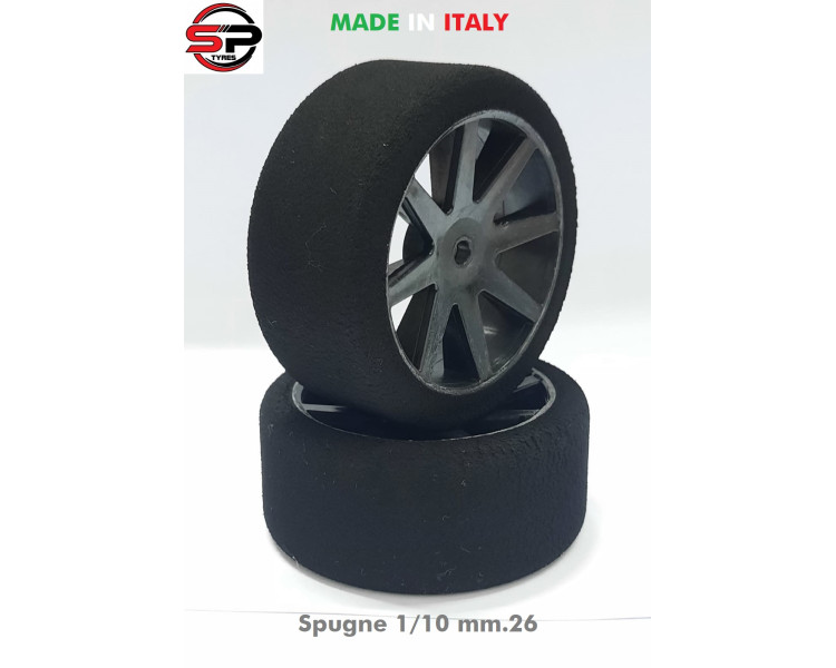 SP COPPIA GOMME SPUGNA 1/10 35SH REAR