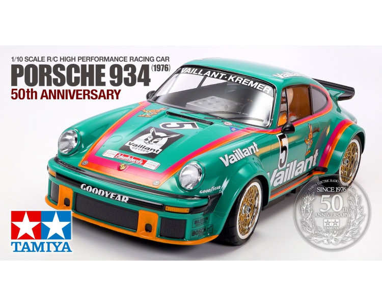 TAMIYA PORSCHE 934 50TH ANNIVERSARIO 1976 SERIE NUMERATA