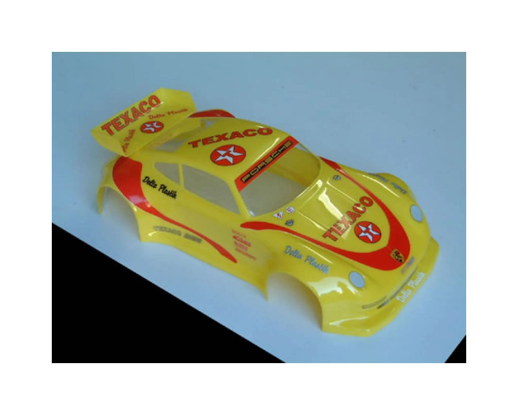 CARROZZERIA PORSCHE 911 TURBO 1/10 SPESSORE 1MM. 200MM. CON ADESIVI
