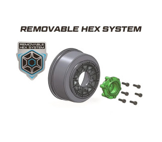 GOMME INCOLLATE FUORISTRADA SC-PIONEER SHORT COURSE HEX 12-14-17MM (2)