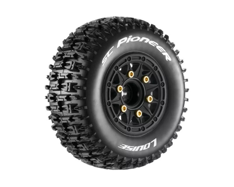 GOMME INCOLLATE FUORISTRADA SC-PIONEER SHORT COURSE HEX 12-14-17MM (2)