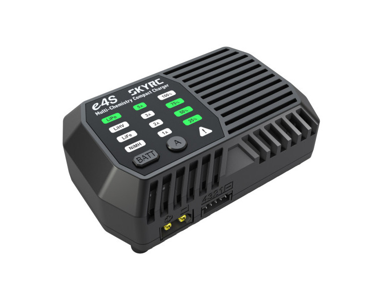 CARICABATTERIE E4S AC NIMH 6/8 LIPO 2/4S 1-5A 60W