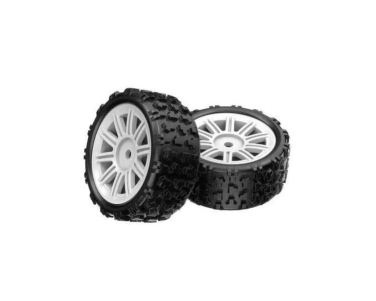 COPPIA GOMME RALLY INCOLLATE SU CERCHIO 1/14