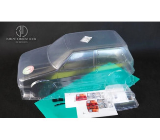 CARROZZERIA 3DMSK FIAT UNO TURBO 1 SERIE 1/10