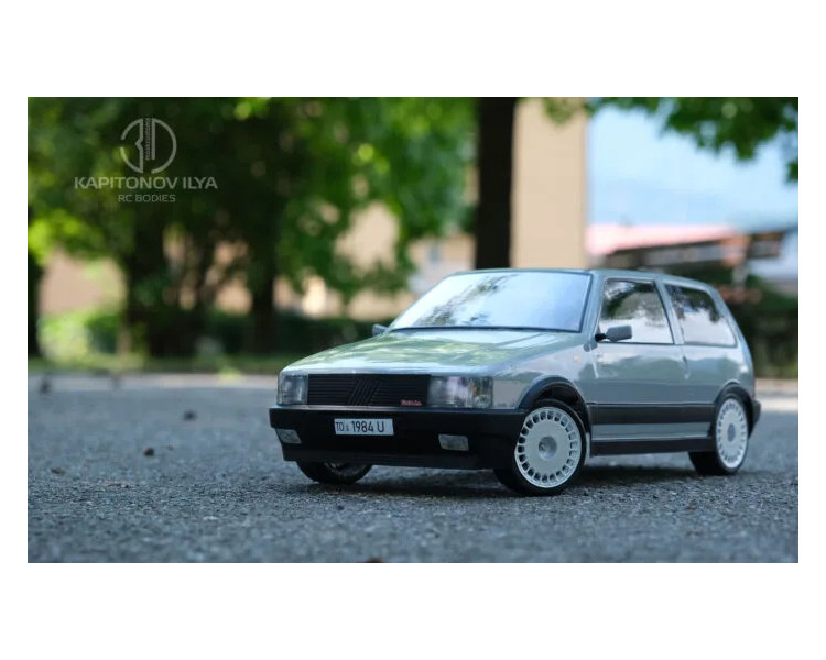 CARROZZERIA 3DMSK FIAT UNO TURBO 1 SERIE 1/10