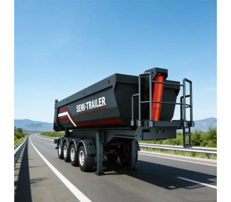 SEMIRIMORCHIO CASSONE RIBALTABILE 1/18 PER SCANIA 770S