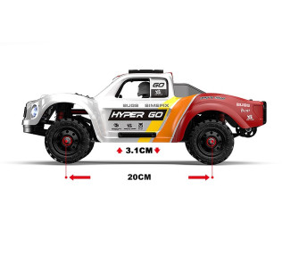 HYPER GO SHORT COURSE 1/14 BRUSHLESS RTR