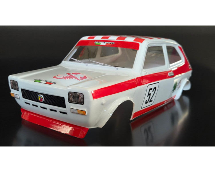 CARROZZERIA FIAT 127 SPORT 1/10 190MM. CON ADESIVI
