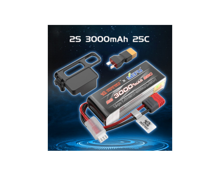 HYPER GO 1/14 BATTERIA 7,4V 3000 MHA