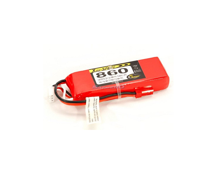 PACCO BATTERIE LIPO 7,4V 800MHA 30C