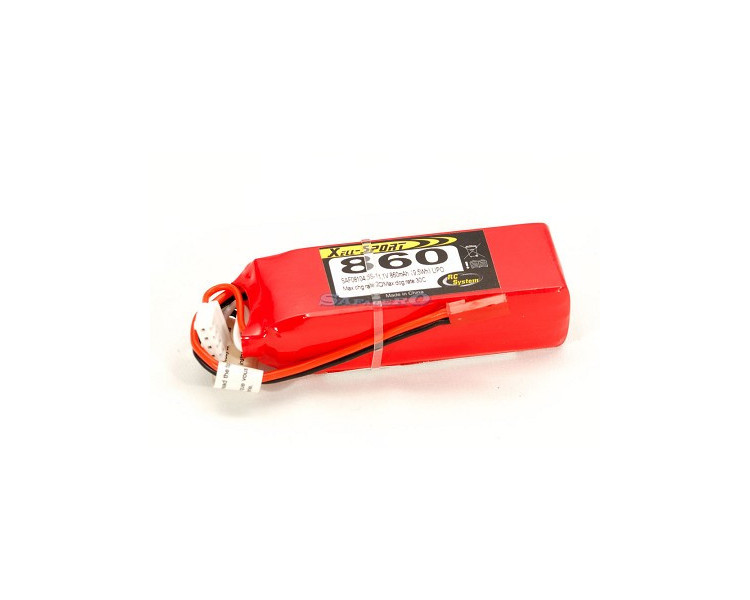 PACCO BATTERIE LIPO 11,1V 900MHA 30C