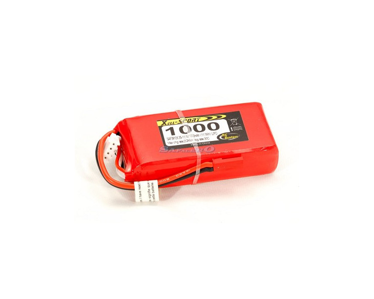 PACCO BATTERIE LIPO 11,1V 1000MHA 30C