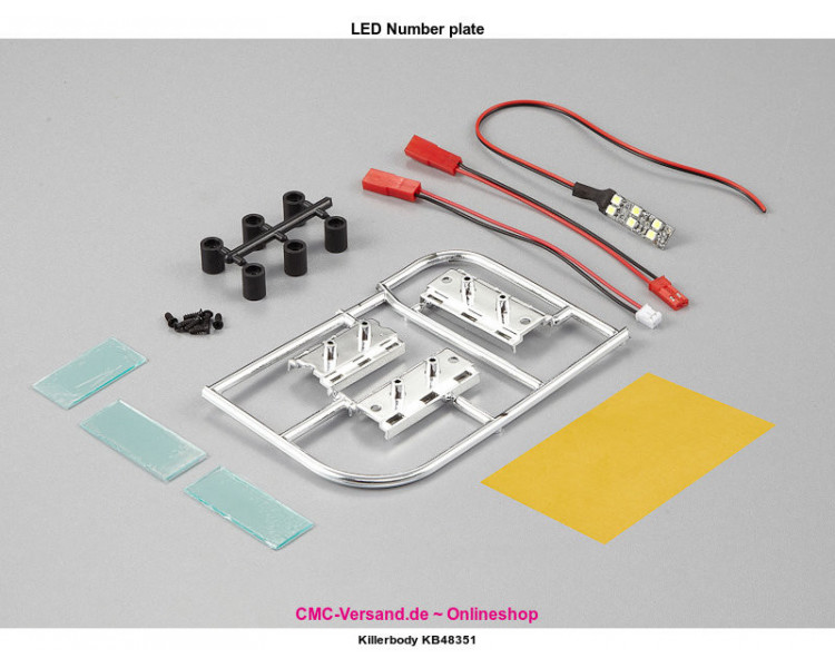 TARGHE CON LED 1/10
