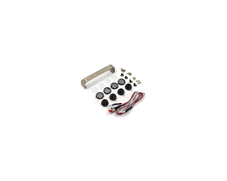 KIT 4 FARI DA TETTO CON BARRA E LED