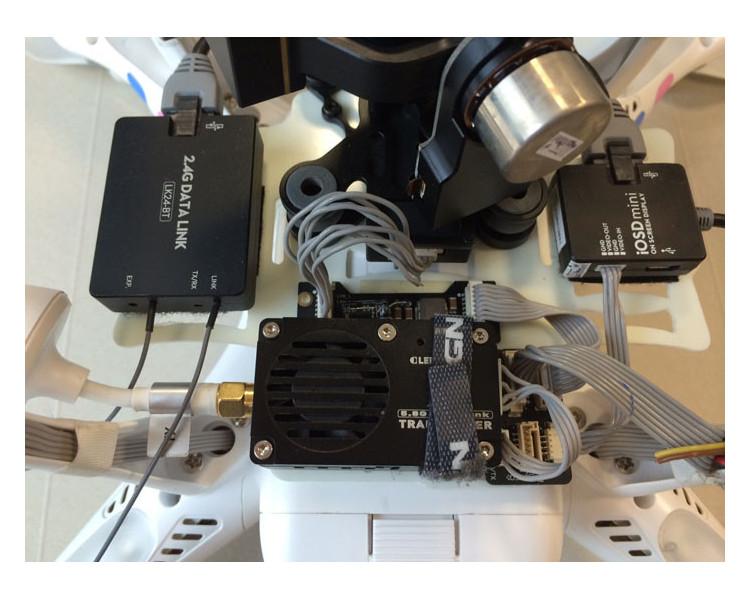 SUPPORTO IOSD E GROUND STATION X PHANTOM 2