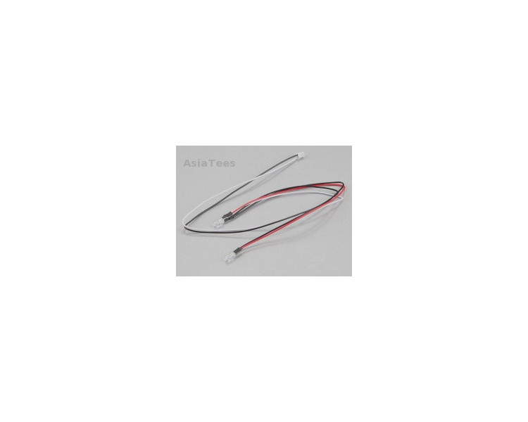 SET 2 LUCI A LED 5MM BIANCHE
