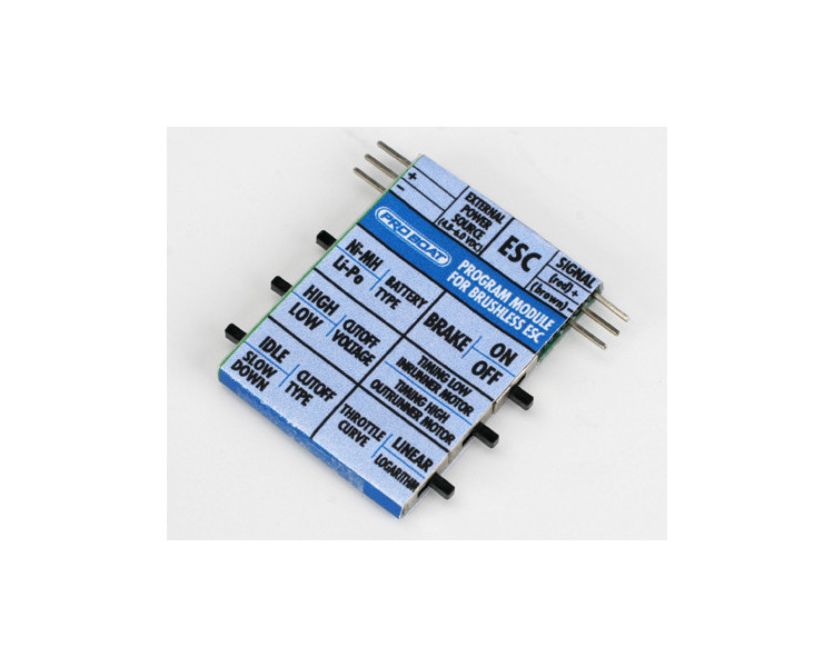 PROGRAMMATORE PER REGOLATORE BRUSHLESS PROGRAMMATORE PER REGOLATORE BRUSHLESS