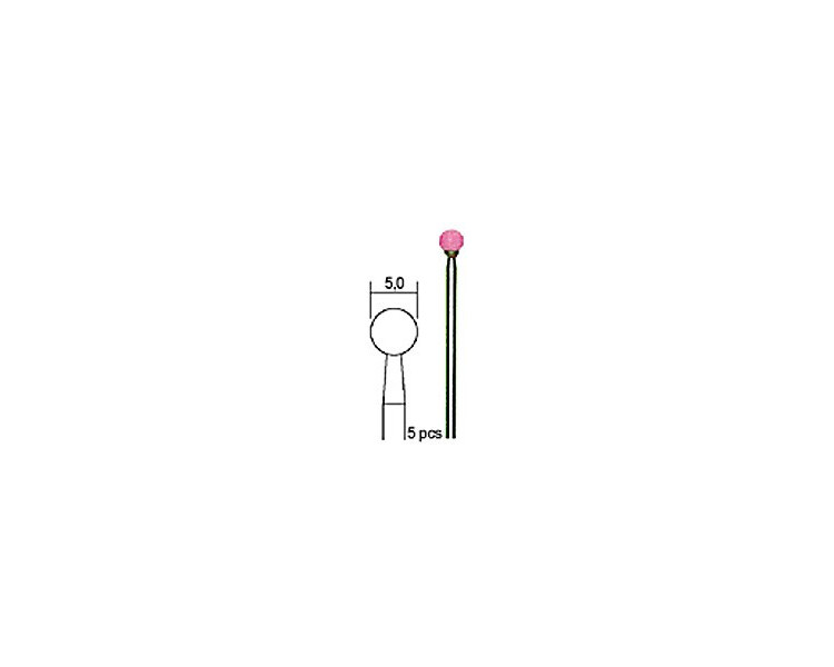 MOLETTE CORINDONE SFERICHE 5MM MOLETTE CORINDONE SFERICHE 5MM