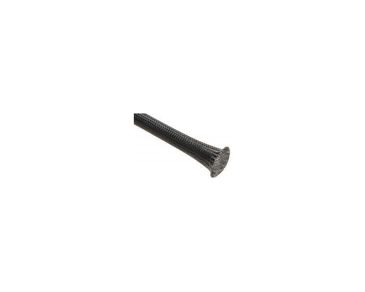 GUAINA COPRI FILI 9,5MM IN TESSUTO NERO 100CM GUAINA COPRI FILI 9,5MM IN TESSUTO NERO 100CM