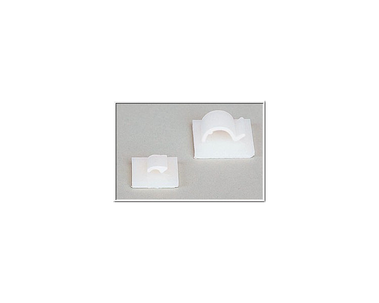 FERMA CAVI ADESIVI PICCOLI 20X20MM (5) FERMA CAVI ADESIVI PICCOLI 20X20MM (5)