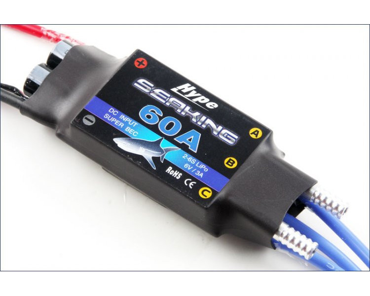 REGOLATORE BRUSHLESS MARINO SEAKING 60A