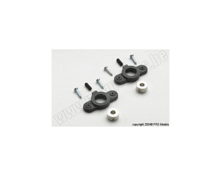 SUPPORTI X COPRI RUOTE X CARRELLI 5MM