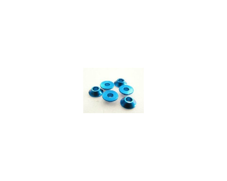 RONDELLE 3MM CONICA ALLUMINIO