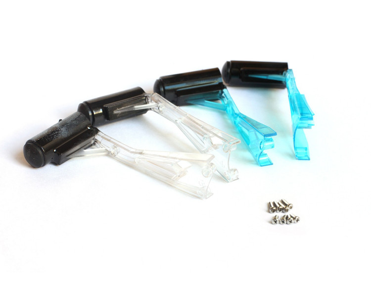 COPRI LED BLU E E SUPPORTO MOTORE VISITOR 6