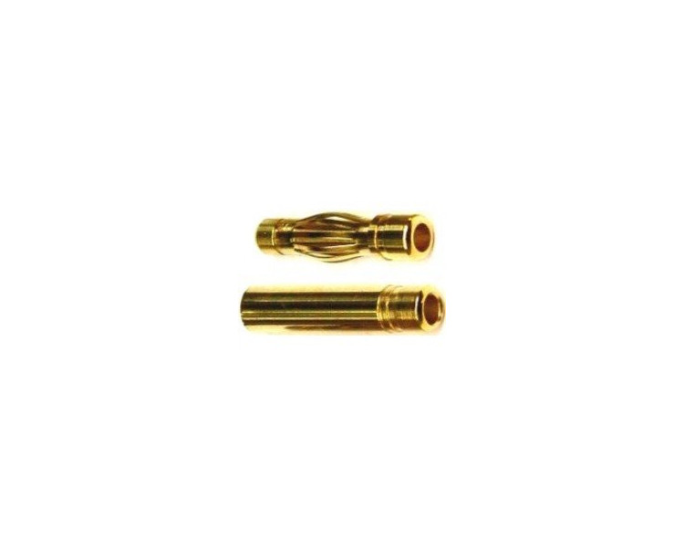 CONNETTORI ORO GIALLI 5MM  MASC/FEMM. XT90 CONNETTORI ORO GIALLI 5MM  MASC/FEMM. XT90