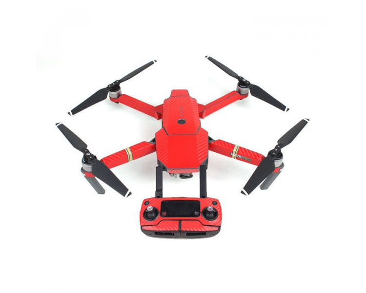MAVIC PRO STIKER ROSSA