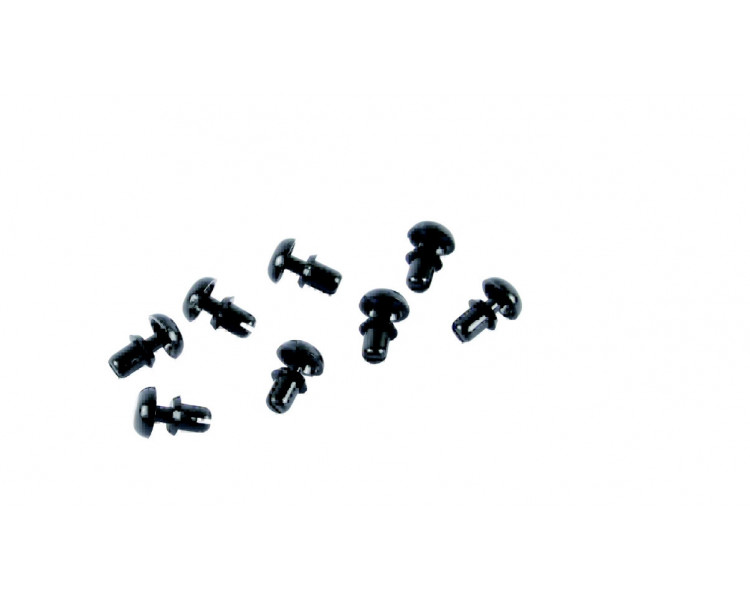 RIVETTI IN PLASTICA PER CARROZZERIE IN PIU PEZZI 12PZ. RIVETTI IN PLASTICA PER CARROZZERIE IN PIU PEZZI 12PZ.