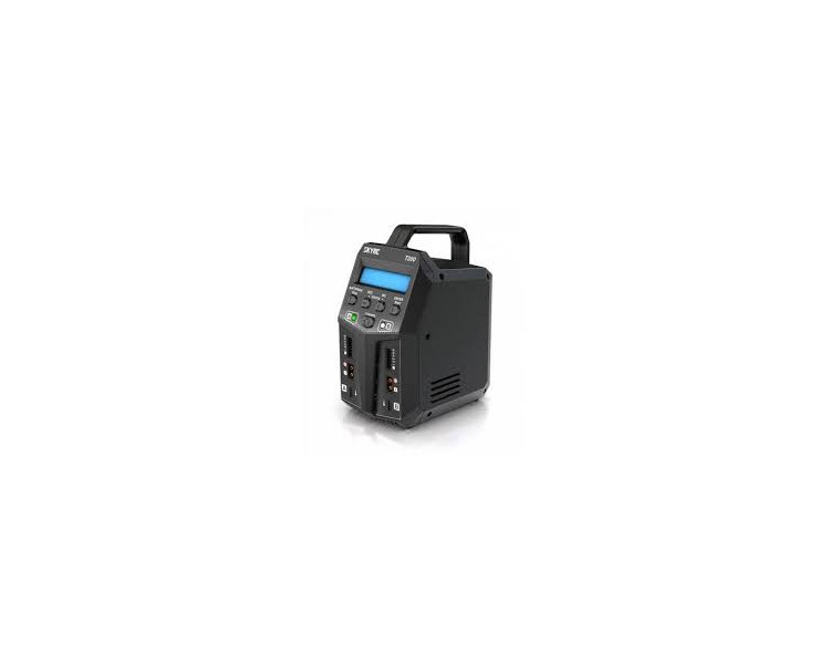CARICABATTERIE DOPPIA USCITA 12/220V 1-6 LIPO 1-15 NIMH 2 X 12A 100W