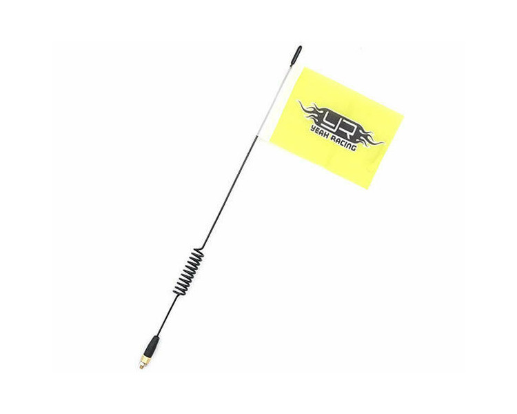 ANTENNA IN METALLO CON BANDIERINA