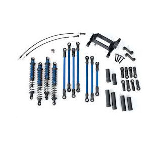 KIT RIALZO SOSPENSIONI TRX4 BLU