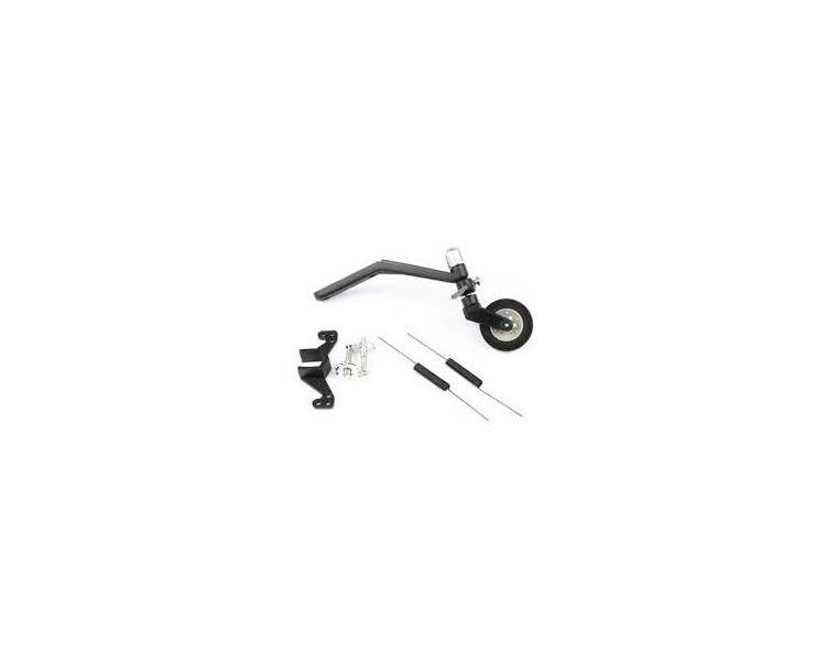 CARRELLO CODA STERZANTE SEMISCALA RUOTINO 25MM