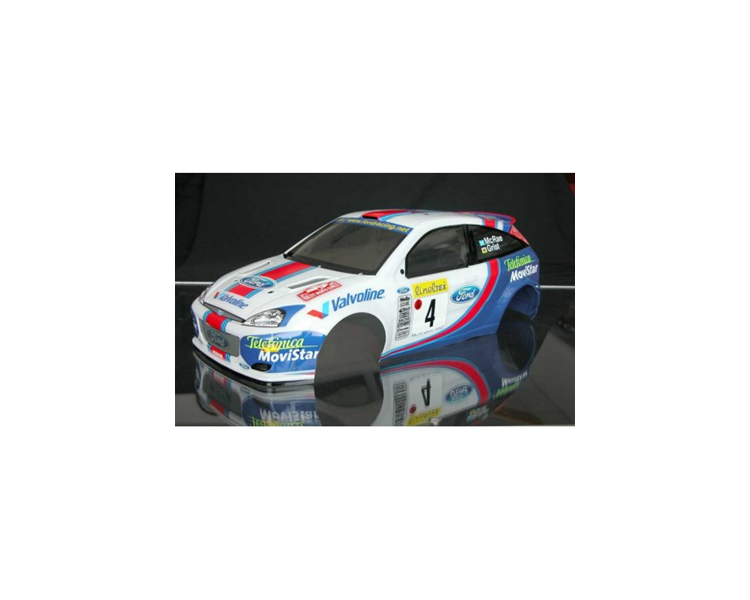 CARROZZERIA 1/10 FORD FOCUS WRC VERNICIATA CARROZZERIA 1/10 FORD FOCUS WRC VERNICIATA